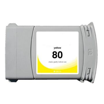 Show details for Remanufactured C4848A (HP 80XL) Yellow Inkjet Cartridge Picture of Remanufactured C4848A (HP 80XL) Yellow Inkjet Cartridge