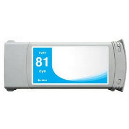 Picture of Remanufactured C4931A (HP 81) Cyan Inkjet Cartridge