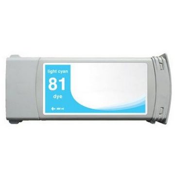 Show details for Remanufactured C4934A (HP 81) Light Cyan Inkjet Cartridge Picture of Remanufactured C4934A (HP 81) Light Cyan Inkjet Cartridge