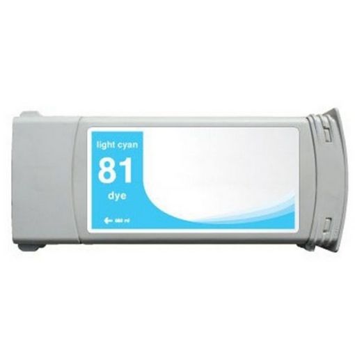 Picture of Remanufactured C4934A (HP 81) Light Cyan Inkjet Cartridge