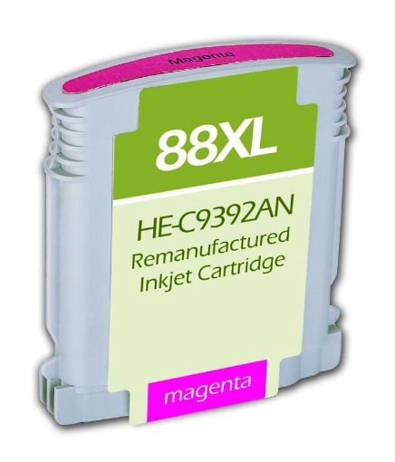 Picture of Remanufactured C9392AN (HP 88XL) High Yield Magenta Inkjet Cartridge (1540 Yield)