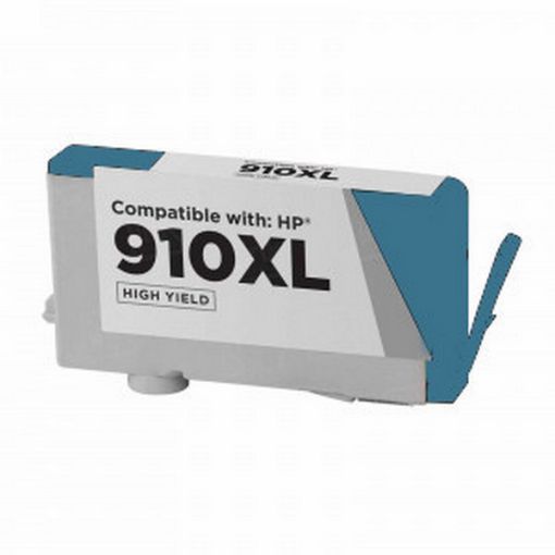 Picture of Remanufactured 3YL62AN (HP 910XL) High Yield Cyan Ink Cartridge (825 Yield), No Box