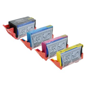 Show details for Compatible 3YL62AN, 3YL63AN, 3YL64AN, 3YL65AN (HP 910XL) Black, Cyan, Magenta, Yellow Inkjet Cartridges (4 pack) (825 Yield) Picture of Compatible 3YL62AN, 3YL63AN, 3YL64AN, 3YL65AN (HP 910XL) Black, Cyan, Magenta, Yellow Inkjet Cartridges (4 pack) (825 Yield)