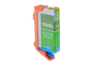 Show details for Remanufactured CD972AN (HP 920XL) High Yield Cyan Inkjet Cartridge (700 Yield) With SCC Chip Picture of Remanufactured CD972AN (HP 920XL) High Yield Cyan Inkjet Cartridge (700 Yield) With SCC Chip