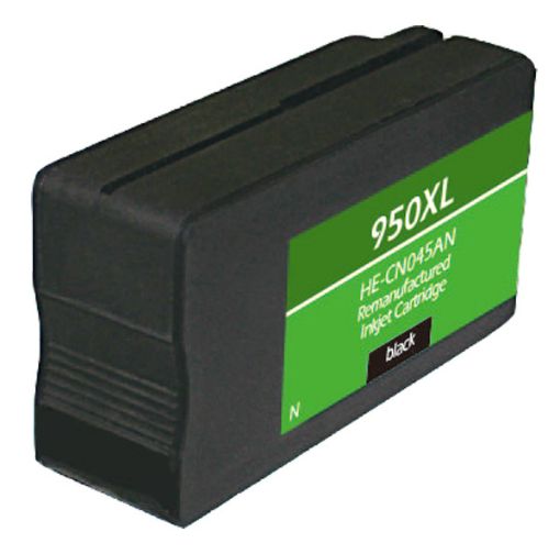 Picture of Remanufactured CN045AN (HP 950XL) High Yield Black Inkjet Cartridge (2300 Yield)