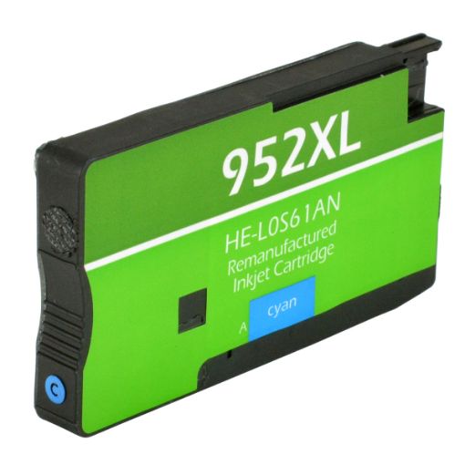 Picture of Remanufactured F6U19AN (HP 952XL) High Yield Black Inkjet Cartridge (1600 Yield)