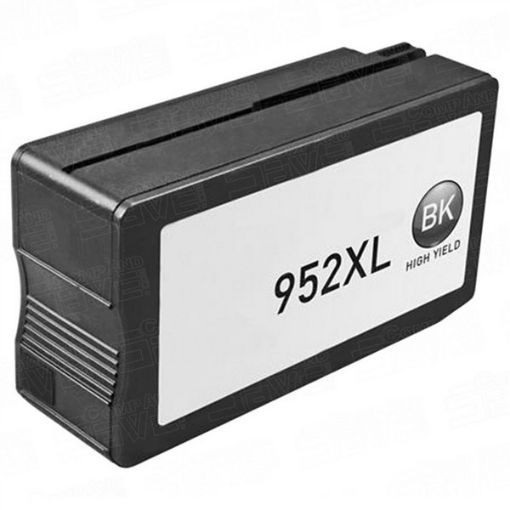 Picture of Remanufactured F6U19AN (HP 952XL) High Yield Black Inkjet Cartridge (1600 Yield), No Box