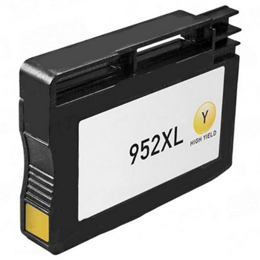 Picture of Remanufactured L0S67AN (HP 952XL) High Yield Yellow Inkjet Cartridge (1600 Yield), No Box