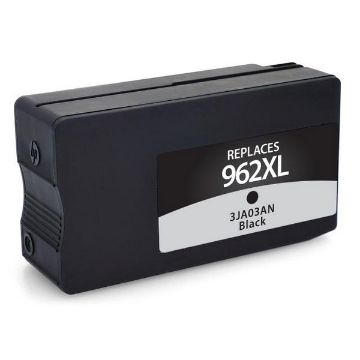 Show details for Remanufactured 3JA03AN (HP 962XL) High Yield Black Ink Cartridge (2000 Yield), No Box Picture of Remanufactured 3JA03AN (HP 962XL) High Yield Black Ink Cartridge (2000 Yield), No Box