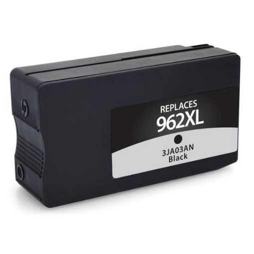 Picture of Remanufactured 3JA03AN (HP 962XL) High Yield Black Ink Cartridge (2000 Yield), No Box