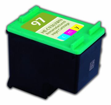 Show details for Remanufactured C9363WN (HP 97) Tri-Color Inkjet Cartridge (560 Yield) Picture of Remanufactured C9363WN (HP 97) Tri-Color Inkjet Cartridge (560 Yield)