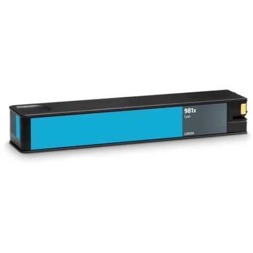 Picture of Remanufactured L0R09A (HP 981X) High Yield Cyan Pagewide Inkjet Cartridge (10000 Yield)