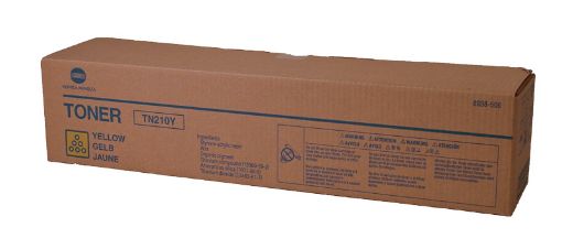 Picture of Konica Minolta 8938-506 (TN-210Y) Yellow Toner Cartridge (12000 Yield)