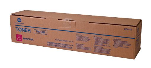 Picture of Konica Minolta 8938-703 (TN-312M) Magenta Toner Cartridge (12000 Yield)