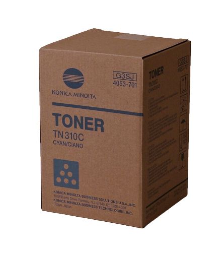 Picture of Konica Minolta 4053-701 (TN-310C) High Yield Cyan Copier Toner (5700 Yield)