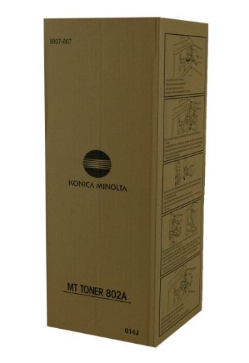 Picture of Konica Minolta 8937-807 Black Laser Toner Cartridge (60000 Yield)