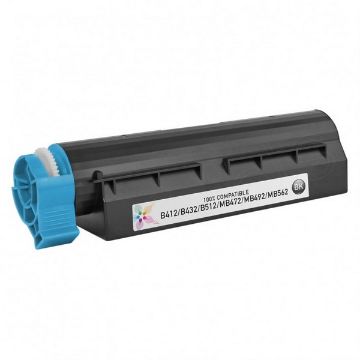 Show details for Okidata 45807101 Black Toner Cartridge (3000 Yield) Picture of Okidata 45807101 Black Toner Cartridge (3000 Yield)