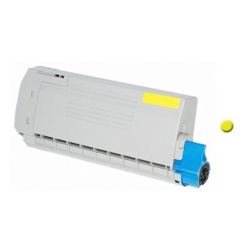 Picture of Okidata 46507601 Yellow Toner Cartridge (11500 Yield)