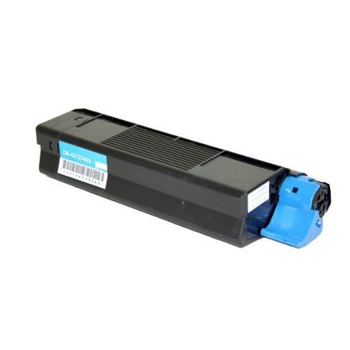 Picture of Compatible 42127403 Cyan Toner Cartridge (5000 Yield)