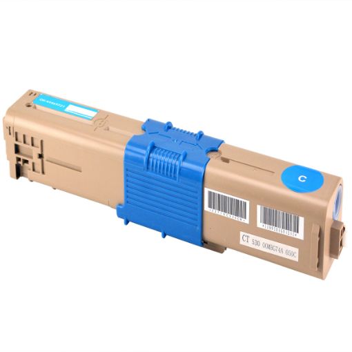 Picture of Remanufactured 44469721 High Yield Cyan Toner Cartridge (5000 Yield)