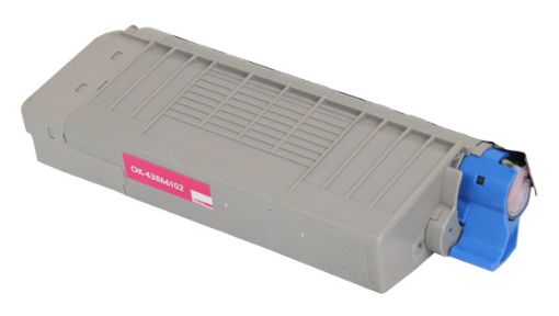 Picture of Compatible 43866102 High Yield Magenta Toner Cartridge (11500 Yield)