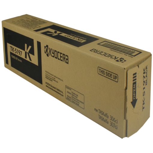 Picture of Kyocera Mita 1T02R40US0 (TK-5197K) Black Toner Cartridge (15000 Yield)