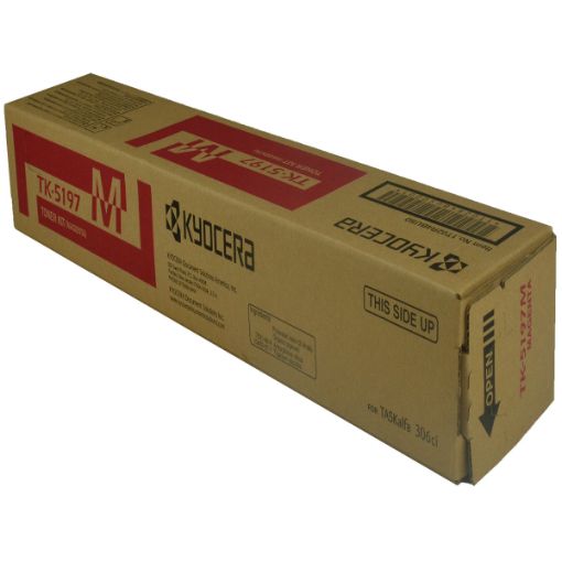 Picture of Kyocera Mita 1T02R4BUS0 (TK-5197M) Magenta Toner Cartridge (7000 Yield)