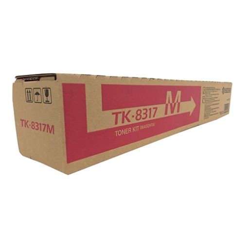 Picture of Kyocera Mita 1T02MVBUS0 (TK-8317M) Magenta Toner Cartridge (6000 Yield)