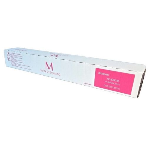 Picture of Kyocera Mita 1T02L7BUS0 (TK-8347M) Magenta Toner Cartridge (12000 Yield)