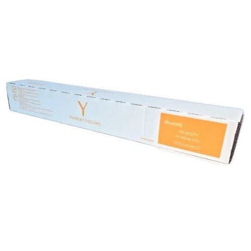 Picture of Kyocera Mita 1T02RLAUS0 (TK-8337Y) Yellow Toner Cartridge (15000 Yield)