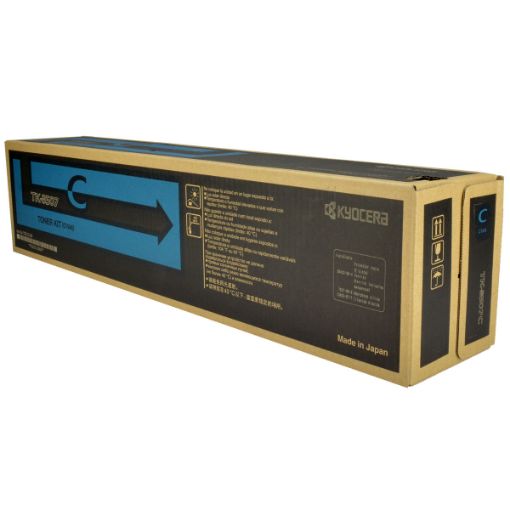 Picture of Kyocera Mita 1T02LCCUS0 (TK-8507C) Cyan Toner Cartridge (20000 Yield)