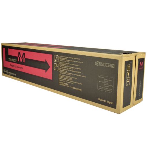 Picture of Kyocera Mita 1T02LCBUS0 (TK-8507M) Magenta Toner Cartridge (20000 Yield)