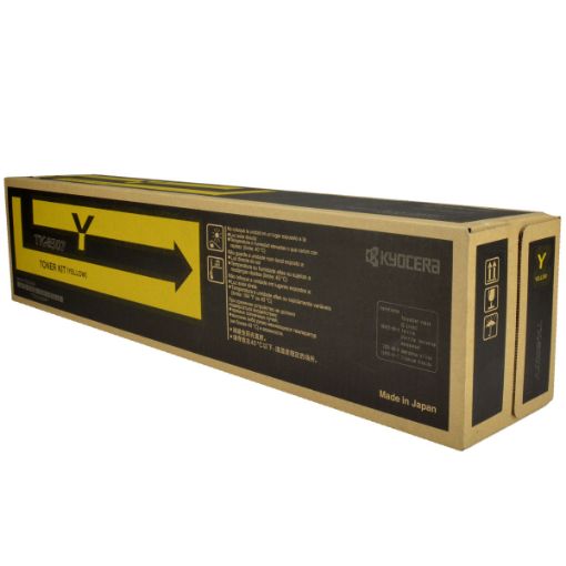 Picture of Kyocera Mita 1T02LCAUS0 (TK-8507Y) Yellow Toner Cartridge (20000 Yield)