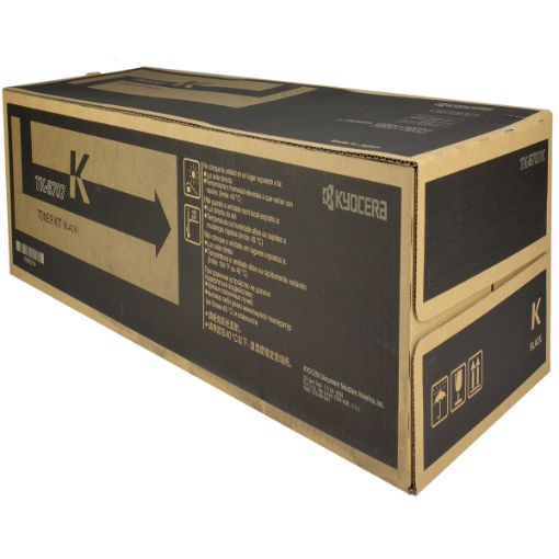 Picture of Kyocera Mita 1T02K90US0 (TK-8707K) Black Toner Cartridge (70000 Yield)