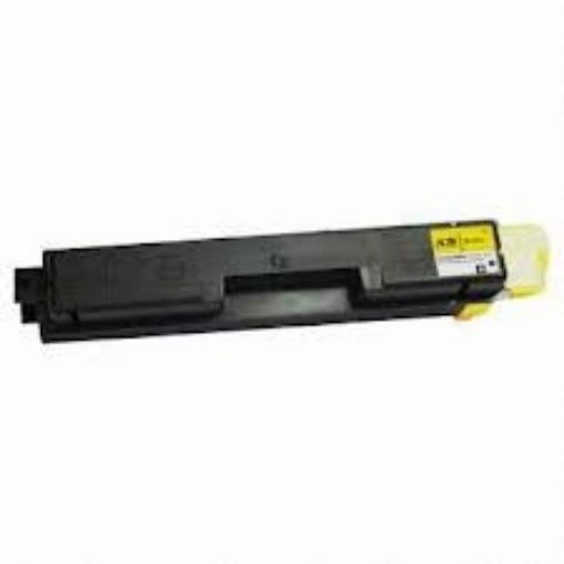 Picture of TAA Compliant 1T02KVAUS0 (TK-592Y, TK-590Y) Yellow Toner Cartridge (5000 Yield)