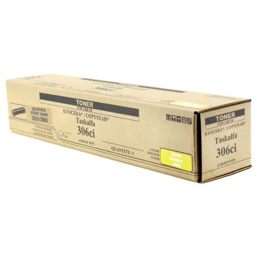 Picture of TAA Compliant 1T02R4AUS0 (TK-5197Y) Yellow Toner Cartridge (7000 Yield)