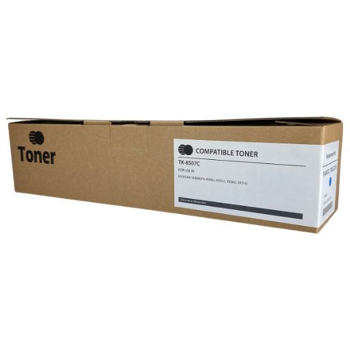 Picture of Compatible 1T02LCCUS0 (TK-8507C) Cyan Toner Cartridge (20000 Yield)