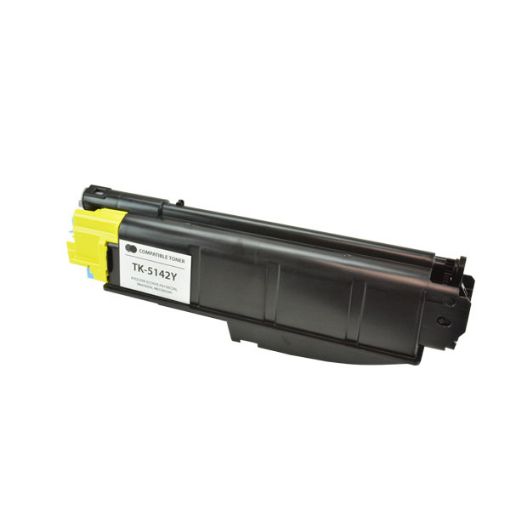 Picture of Compatible 1T02NRAUS0 (TK-5142Y) Yellow Toner Cartridge (5000 Yield)
