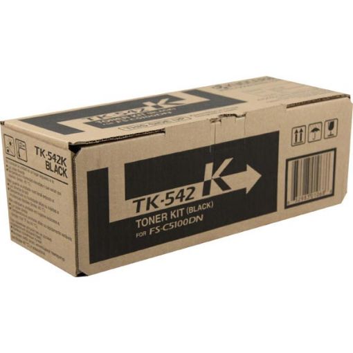 Picture of Kyocera Mita 1T02HL0US0 (TK-542K, TK-540K) Black Toner Cartridge (5000 Yield)