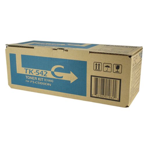 Picture of Kyocera Mita 1T02HLCUS0 (TK-542C, TK-540C) Cyan Toner Cartridge (4000 Yield)