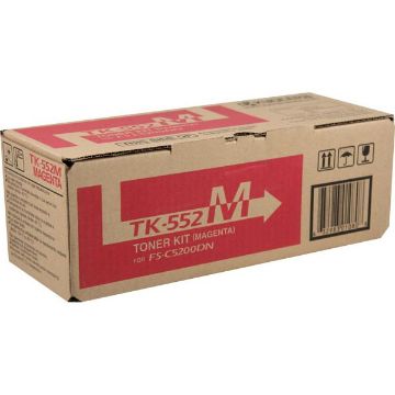 Show details for Kyocera Mita 1T02HMBUS0 (TK-552M, TK-550M) Magenta Toner Cartridge (6000 Yield) Picture of Kyocera Mita 1T02HMBUS0 (TK-552M, TK-550M) Magenta Toner Cartridge (6000 Yield)