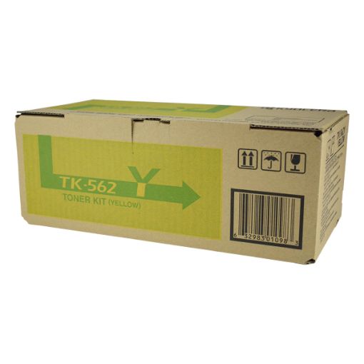 Picture of Kyocera Mita 1T02HNAUS0 (TK-562Y) Yellow Toner Cartridge (10000 Yield)