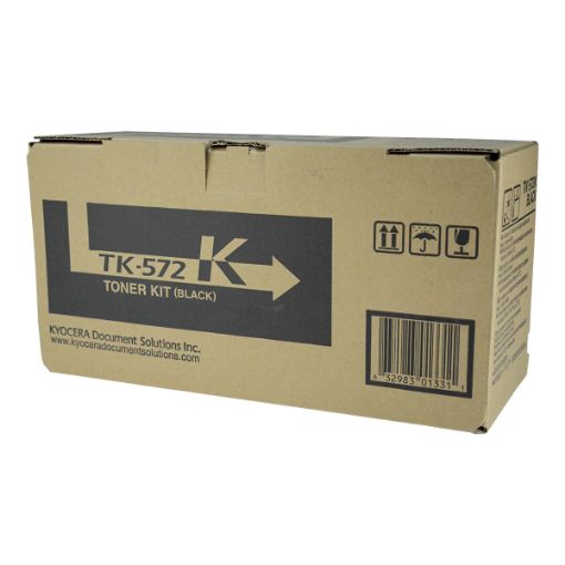 Picture of Kyocera Mita 1T02HG0US0 (TK-572K) Black Toner Cartridge (12000 Yield)