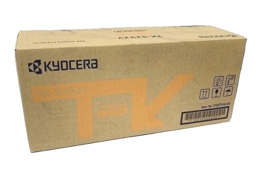 Picture of Kyocera Mita 1T02TXAUS0 (TK-5292 Y) Yellow Toner Cartridge (13000 Yield)