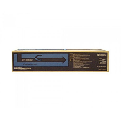 Picture of Kyocera Mita 1T02MNCUS0 (TK-8602C) Cyan Toner Cartridge (20000 Yield)