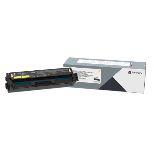 Picture of Lexmark 20N10Y0 Yellow Toner Cartridge (1500 Yield)