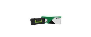 Show details for Lexmark 58D1H0E High Yield Black Toner Cartridge (15000 Yield) Picture of Lexmark 58D1H0E High Yield Black Toner Cartridge (15000 Yield)