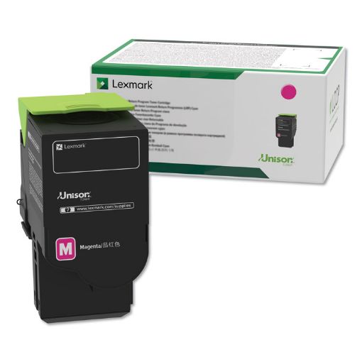 Picture of Lexmark C231HM0 High Yield Magenta Toner Cartridge (2300 Yield)