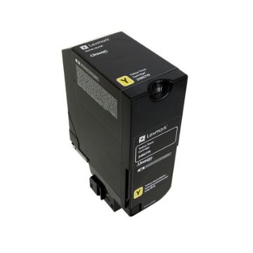 Show details for Lexmark 24B6719 Yellow Laser Toner Cartridge (13000 Yield) Picture of Lexmark 24B6719 Yellow Laser Toner Cartridge (13000 Yield)