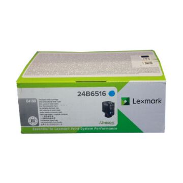 Show details for Lexmark 24B6516 Cyan Toner Cartridge (10000 Yield) Picture of Lexmark 24B6516 Cyan Toner Cartridge (10000 Yield)